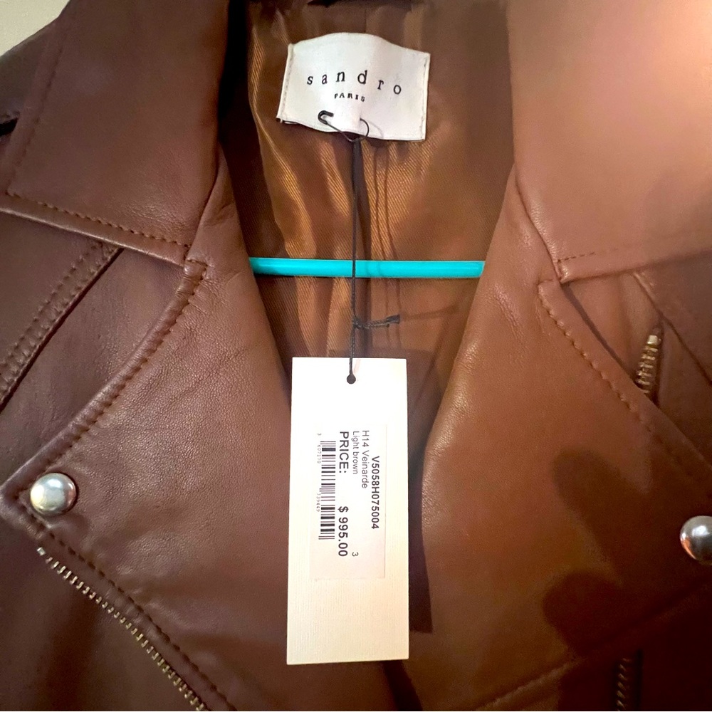 Brown jacket Sandro size #3